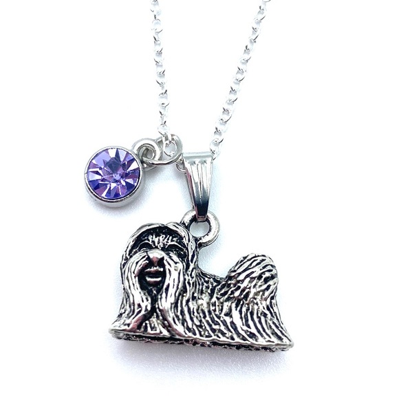 Maltese Shih Tzu Dog Necklace - Picture 7 of 9